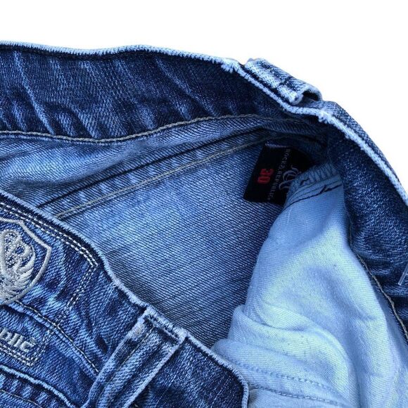 Rock & Republic Embroidered Jeans Size 30 Blue - Picture 8 of 9